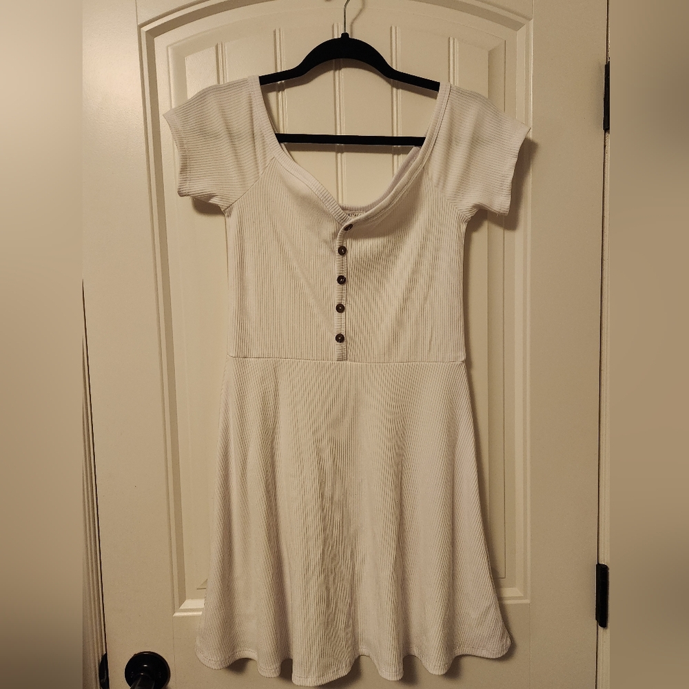 Button-Front Dress